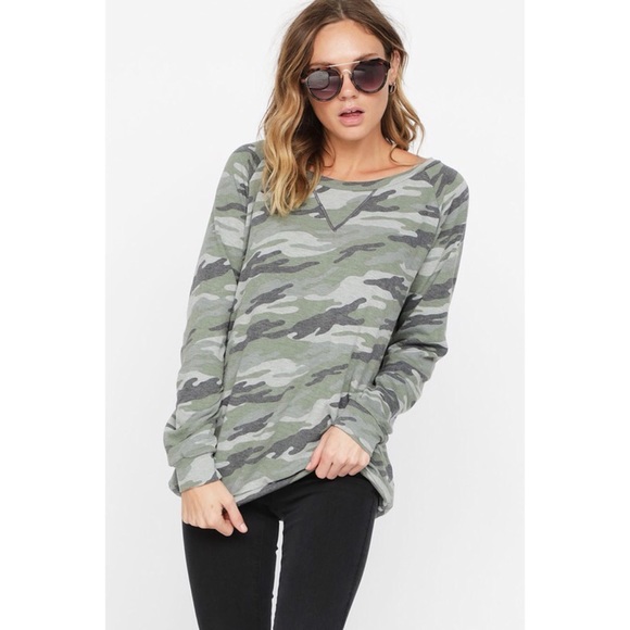 LAST ONE! Camouflage Sweatshirt - Picture 2 of 7